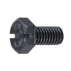 Fully Threaded Slotted Hex Bolt HXM-BR-M5-12