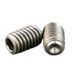 Hex Socket Head Set Screw, Cup Point, Size in Inches IN14.02524.100