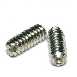 Slotted Set Screw with Cupped End - Inch Size IN16.00832.015