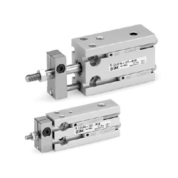 CUK Series Free Mount Cylinder, Non-Rotating Rod Type, Single Acting, Spring Return/Extend CDUK6-10T-A93VS