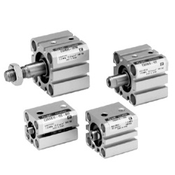Compact Cylinder, Standard Type, Single Acting, Single Rod CQS Series CDQSB12-5T-M9NVMS