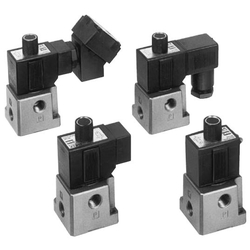 3‑Port Solenoid Valve Direct Operated Poppet Type VT317 Series