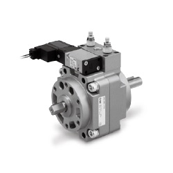 Rotary Actuator With Solenoid Valve, Vane Type, CVRB1 Series