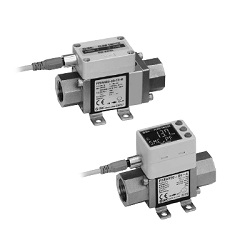 3-Color Display Digital Flow Switch For Water PF3W Series