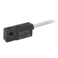 Reed Auto Switch, Band-Mounting Style, D-C73/D-C76/D-C80