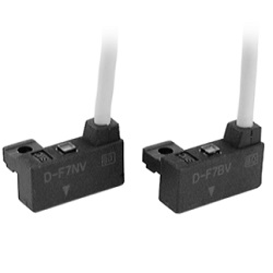 Solid State Auto Switch, Rail Mounting-Style, D-F7NV/D-F7PV/D-F7BV