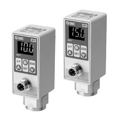 2-Color Display Digital Pressure Switch ISE75H Series for General Fluids