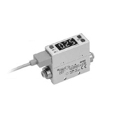 2-Color Display Digital Flow Switch, Display Integrated Type, Rechargeable Battery Compatible 25 A-PFM7 Series