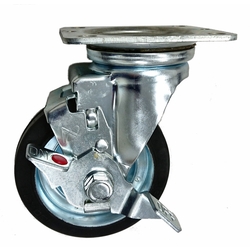 Plate Type Metal Frame Caster