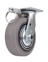 Heavy Load Caster (Rubber Wheels), Independent
