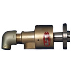 Pressure Rotary Fitting Pearl Rotary Joint, RXE/RXH4100 (Duplex Inner Tube Fixed Flange-Mounted Type)