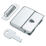 Square Snap-fit Lock with Key, C-85