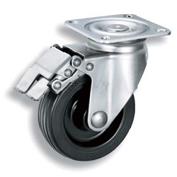 Stainless-Steel Swivel Caster (With Stopper) K-1315S