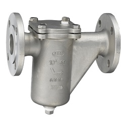 Strainer, Stainless Steel 10K Flange Type U-Shaped (Bucket-Shaped) 10FUL-14A-100M-50A