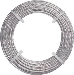 Stainless wire rope (with dedicated sleeve)