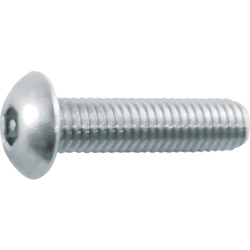 Hexagonal hole button bolt with pin (stainless steel) B103-0510