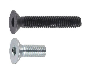 Flush bolt with hexagonal hole (type for all screws) B7730408