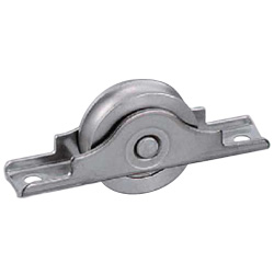 Stainless Steel Door Roller with Bearings Round