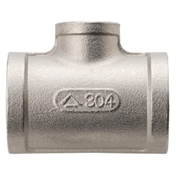 Stainless Steel Threaded Pipe Fitting Reducing Tee RT-50X15A-SUS