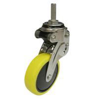 NPT Type Swivel Wheel Screw-in Type, Antistatic Urethane Wheel NPT-125SUE-1-M12X35