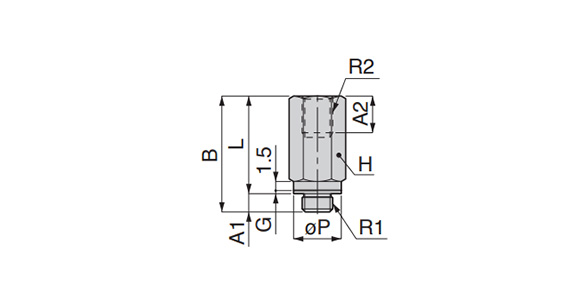 Minimal Fitting - Extension Screw Adapter: related image