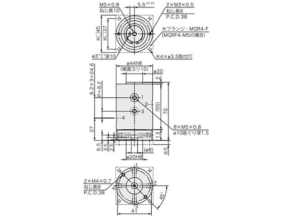 Low Torque Rotary Joint MQR Series: related images