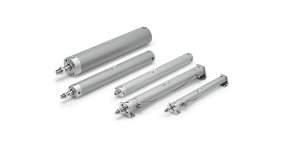 Air Cylinder Standard Type, Double Acting, Single Rod CG1 Series external appearance