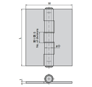 Butt Hinge For Heavy Loads B-1: related images