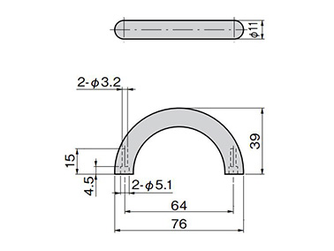 AP-525-4 dimensional drawing