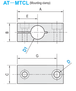Mounting Clamp (Round Pipe Type): Related Image 