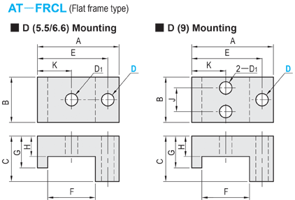 Mounting Clamp (Flat Frame Type): Related Image