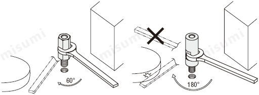 MISUMI Hex Posts Both Ends Tapped