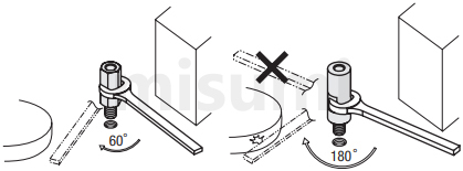 MISUMI Hexagonal Posts Embedded