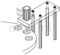 MISUMI Hexagonal Posts, Tap and Thread, Embedded, Complete Sizes