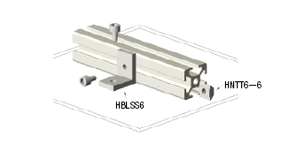 6 Series (Groove Width 8 mm), Low Profile Bracket: Related images