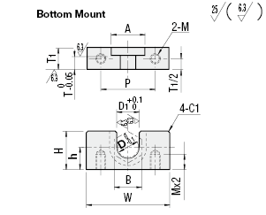 Holders/Bottom Mount/Flange:Related Image