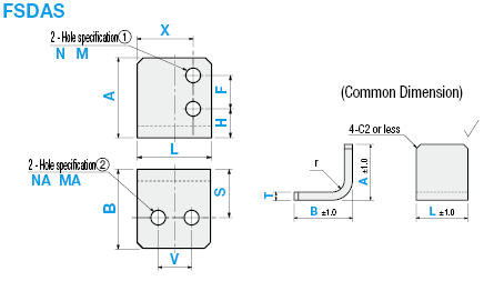 L Sheet Metal Mounting Plates/Brackets:Related Image