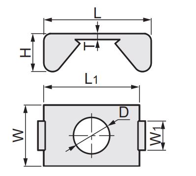 Elastic fastener