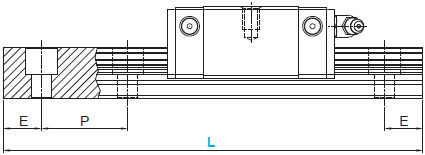 G dimension calculation formula for dimension specified type linear guide