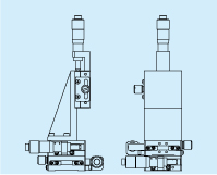 MISUMI Economy series Manual Positioning Stages Alteration Reverse Type