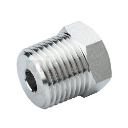 Economy Series Stainless Screw-In Joints, Unequal Dia., Reducing Nipple
