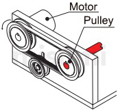 Rotary Shafts Both Ends Stepped Bearing Matching Components