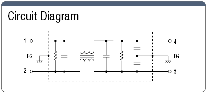 Noise Filter (Single-Phase, Low-Profile):Related Image