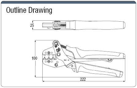 VH Connector Original Manual Crimpers:Related Image