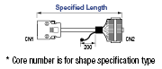 Control Signal Conversion Cable (used with Hirose Electric/3M Connector):Related Image