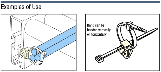 Cable Tie Fixtures (For Aluminum Rail Mounting):Related Image