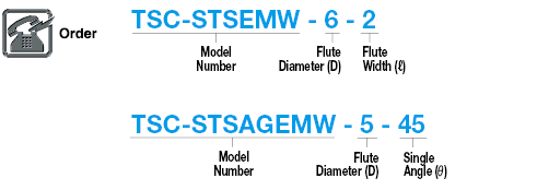 TS Coated Carbide T-Slot Cutter, 4-Flute / Angular:Related Image