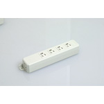 Joint Power Strip, Removal Prevention Type, 15 A × 4 Outlets, Without Cord