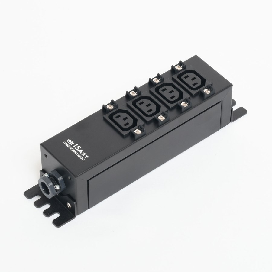 Outlet Bar IEC60320/C-13 × 4 Ports No Cable