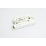 Multi-Use Power Strip, 4 Outlets NEMA L6-15R, - Cable Set with Twist Lock Plug KC1050